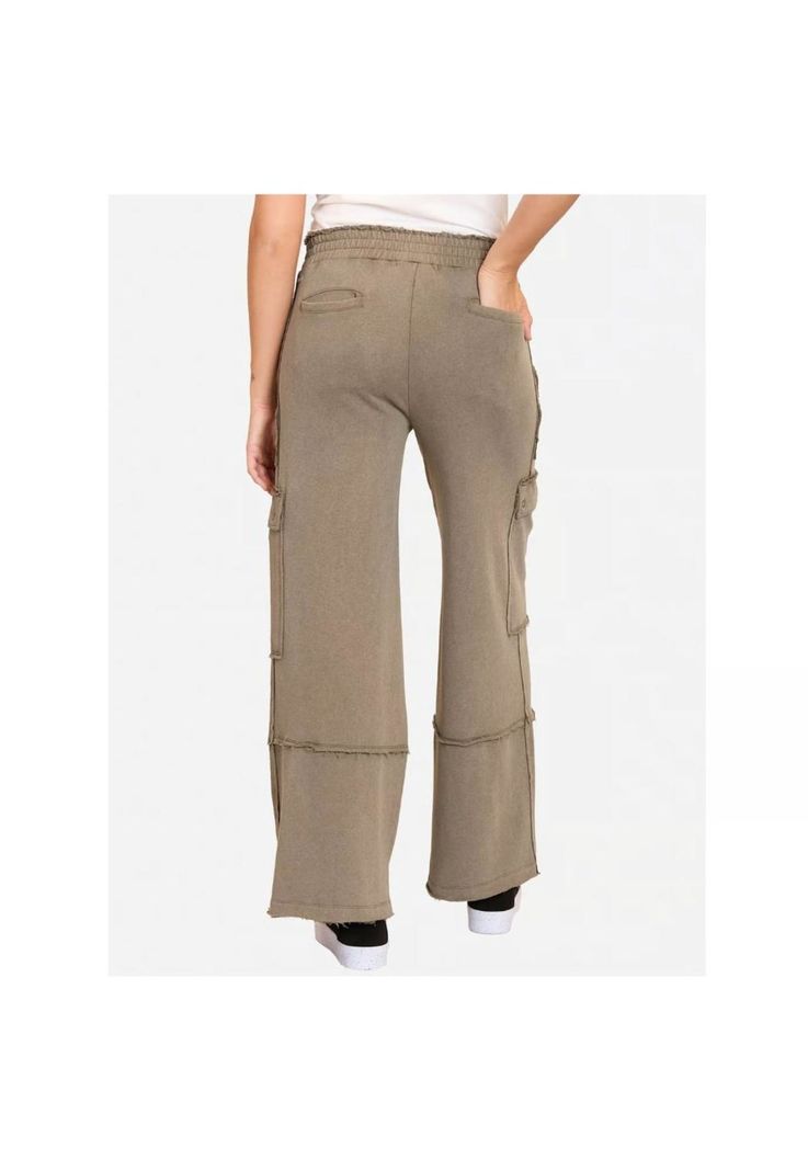 Pantalón Mujer Palazzo Verde Maui and Sons-2