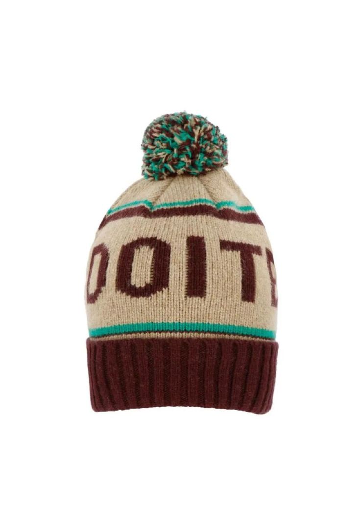 Gorro Beanie Icon Beige Doite-0