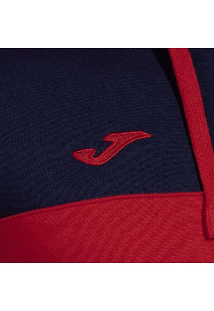 Polerón Hoodie Hombre Crew V Rojo Joma-2