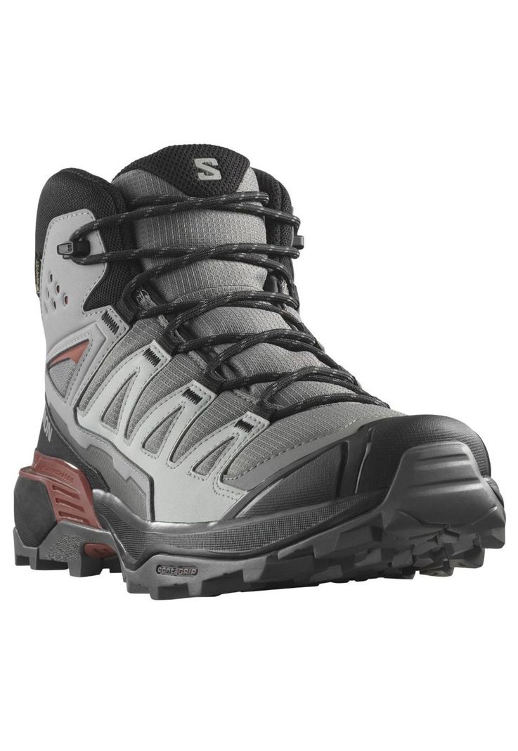Botín Hombre X Ultra 360 Mid Gris Negro Salomon-1