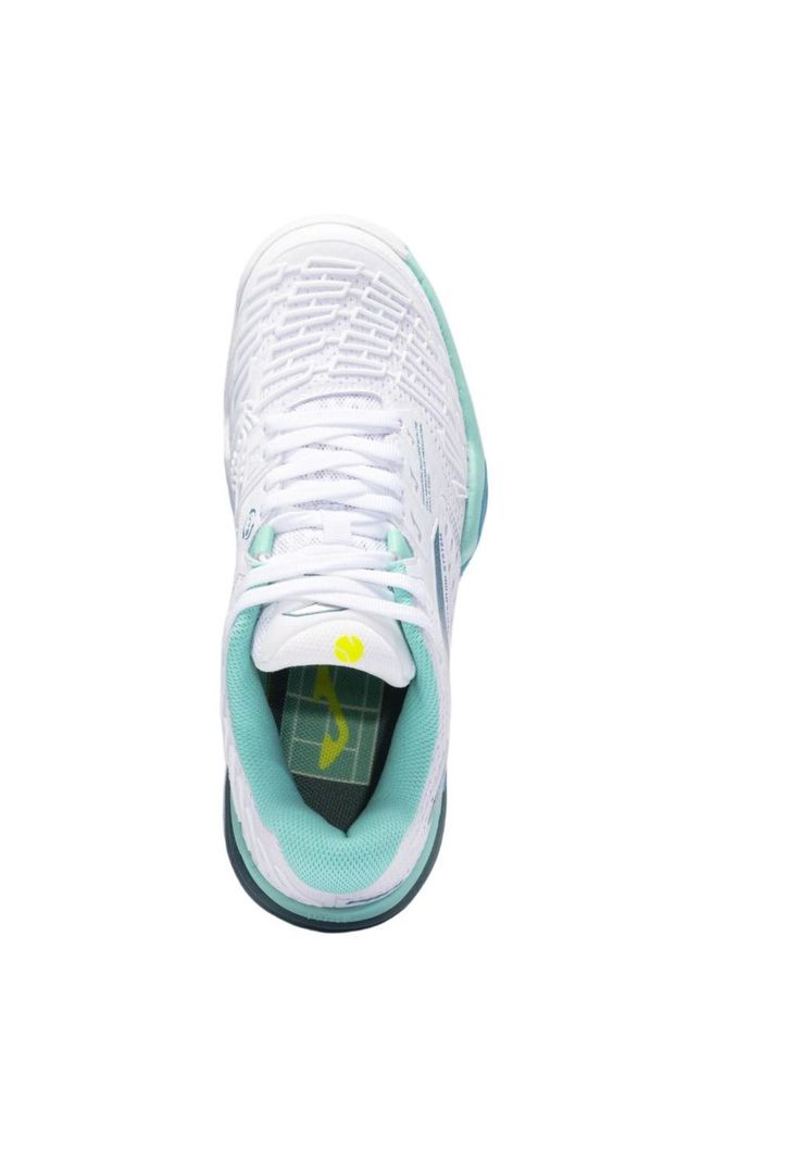 Zapatilla Pádel Mujer Roland 24  Blanco Turquesa Joma-2