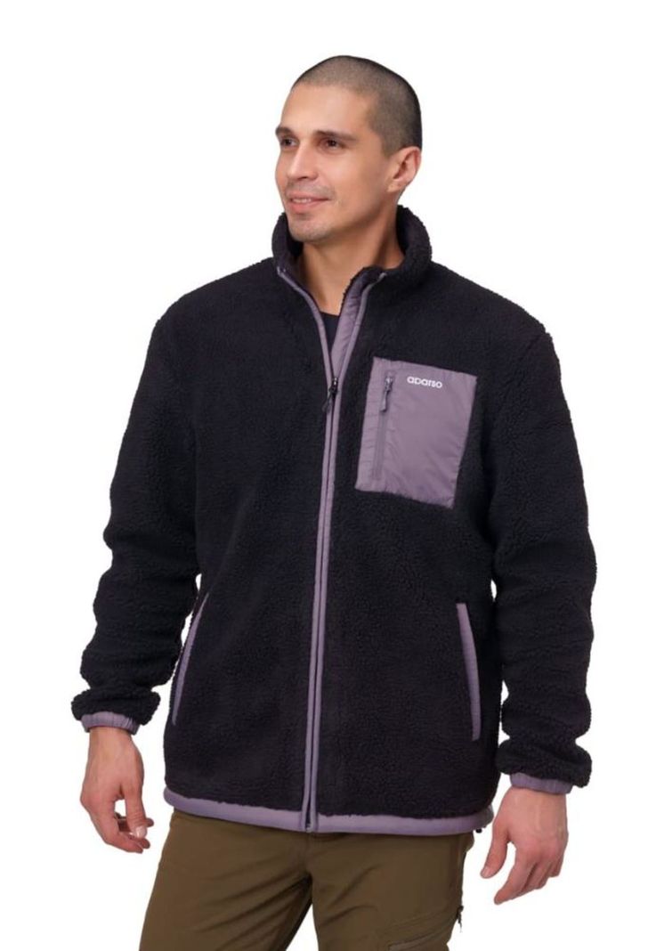 Chaqueta Sherpa Hombre Grau H1 Aparso-0