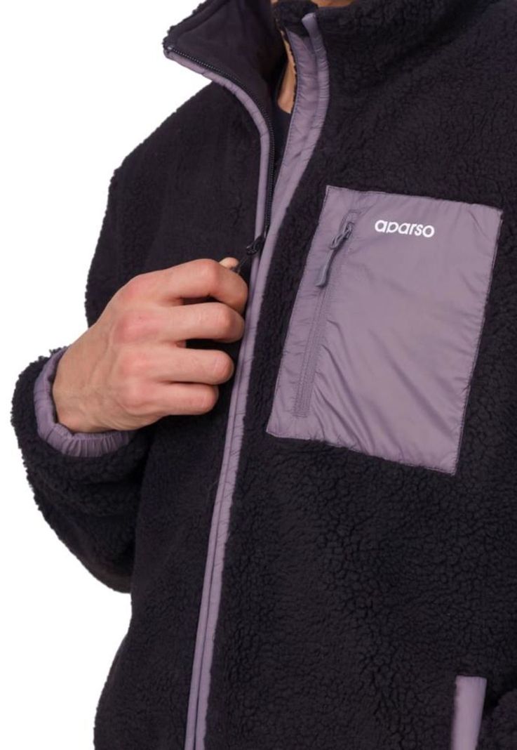 Chaqueta Sherpa Hombre Grau H1 Aparso-3