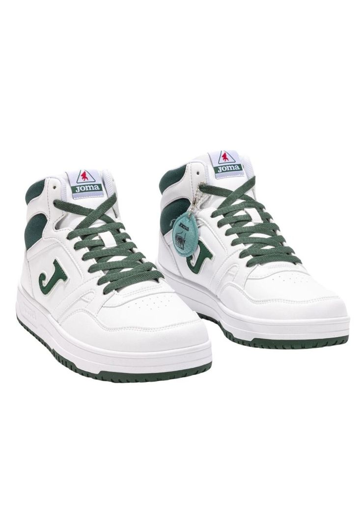 Zapatilla Urbana Hombre C. Platea Mid Blanco Petroleo Joma-1