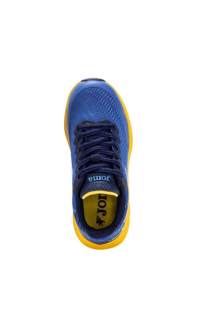 Zapatilla Running Kids Super Cross Azul Amarillo Joma-2