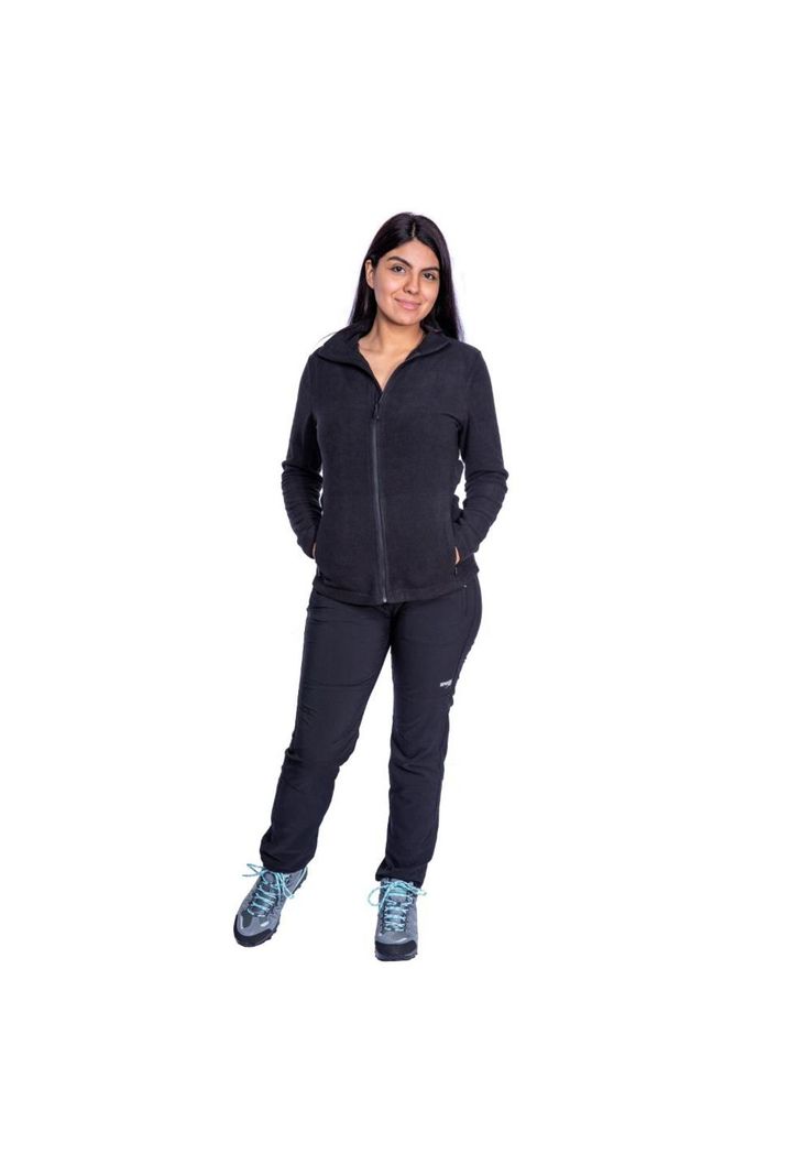 Chaqueta Polar Mujer Macarena Negro Sphere Pro-3