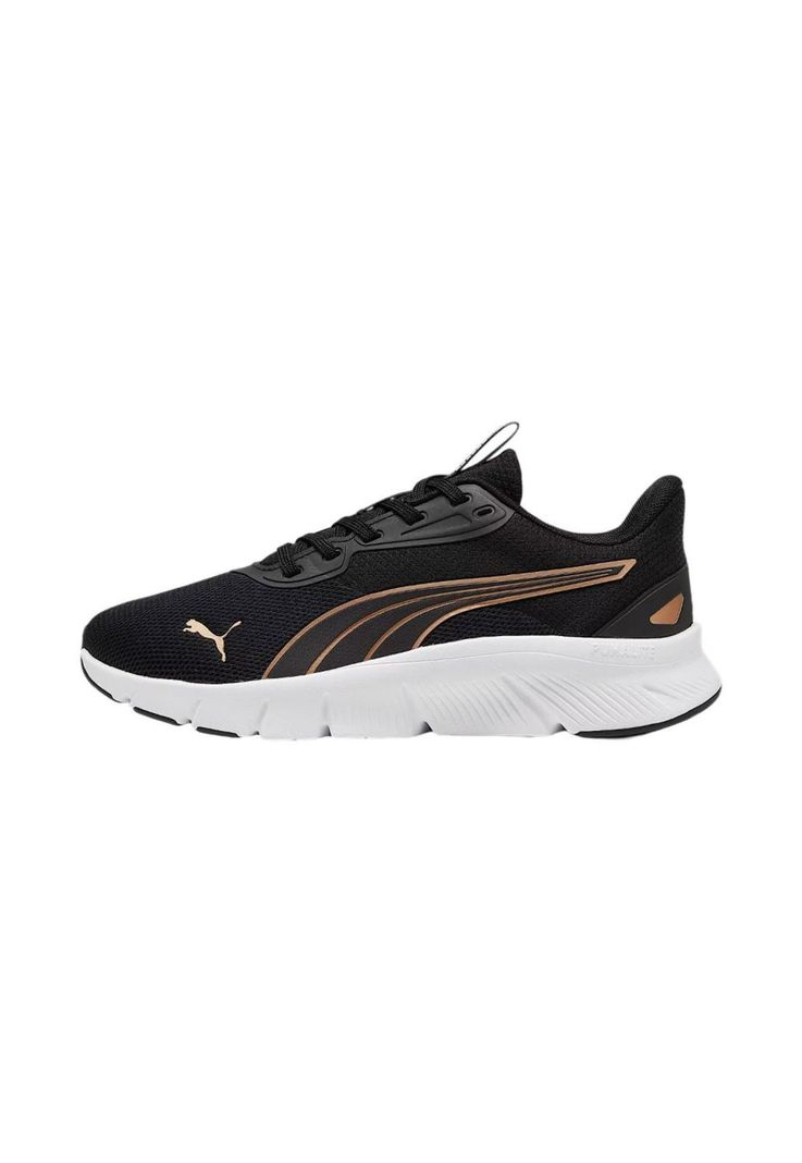 Zapatilla Running Hombre Flex Focus Lite Negro Oro Puma-0
