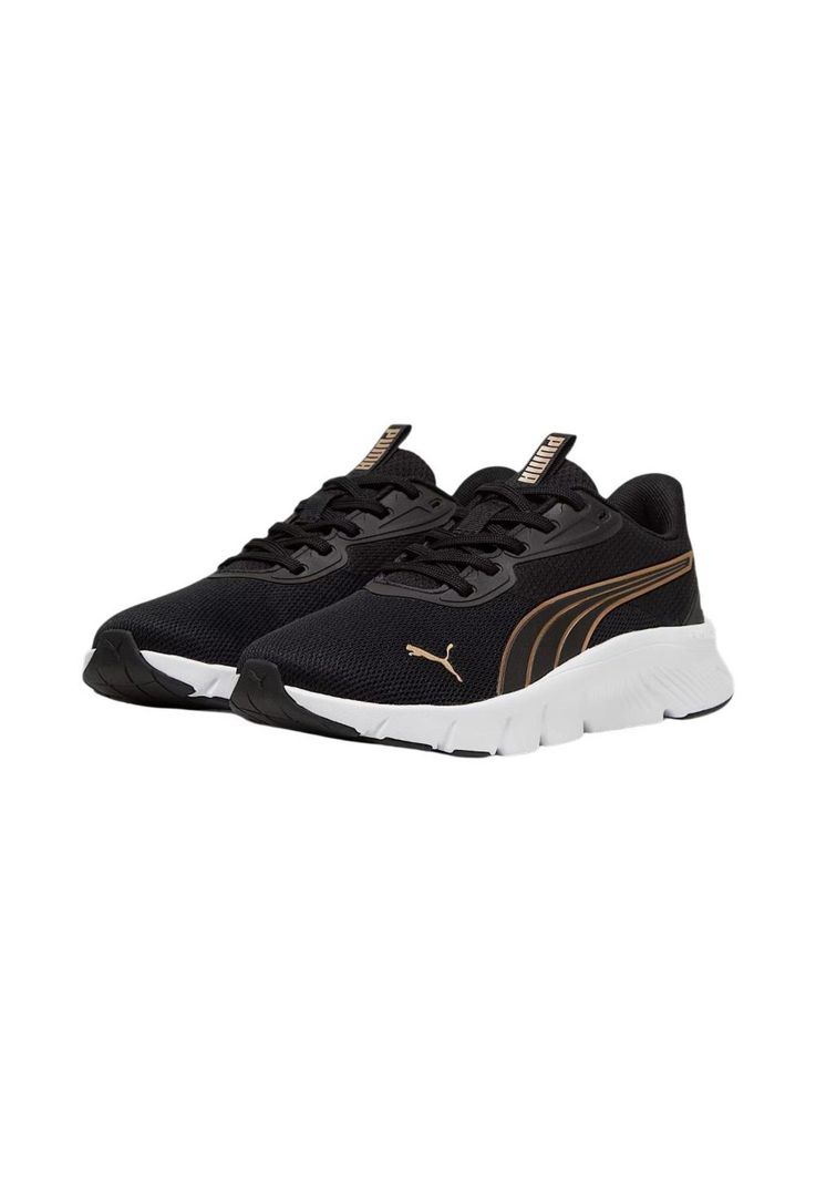 Zapatilla Running Hombre Flex Focus Lite Negro Oro Puma-1