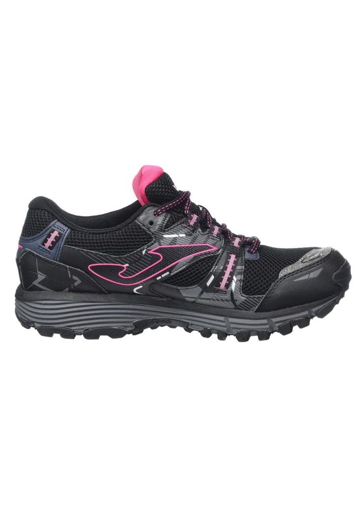 Zapatilla Trail Running Mujer Shock Negro Joma-0