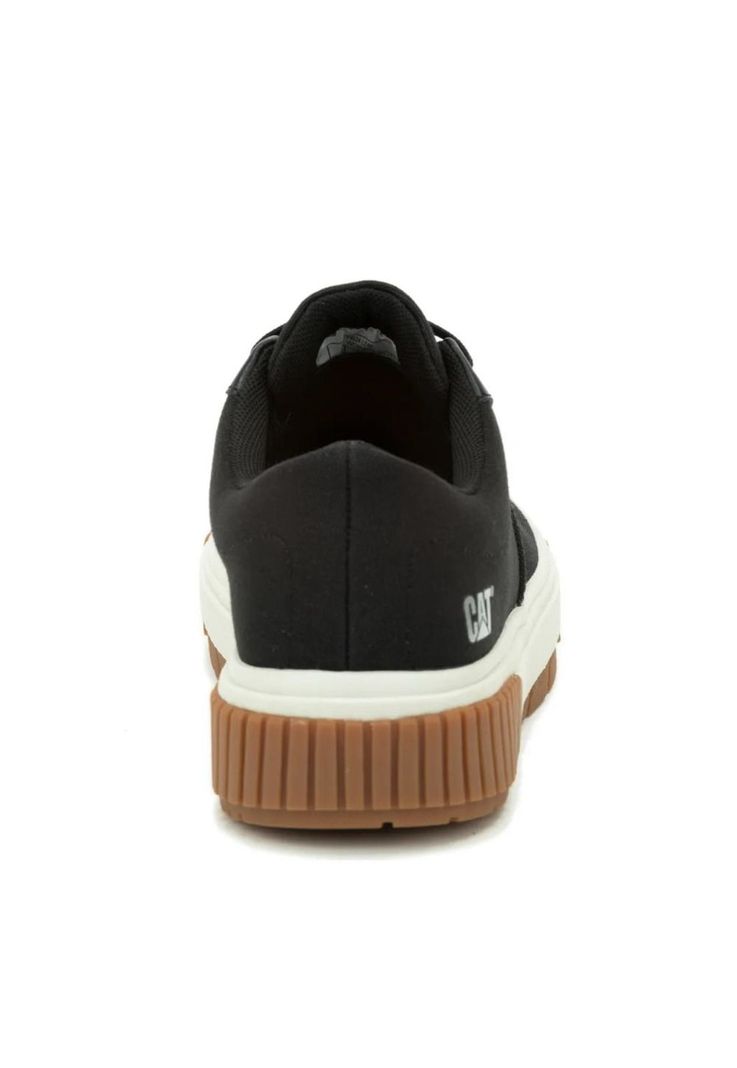 Zapatilla Mujer Amp Canvas Negro Cat-6