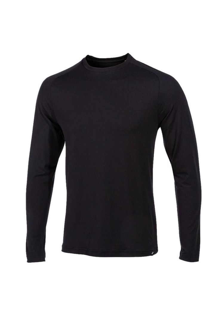 Polera Manga Larga Hombre Explorer Negra Joma-0