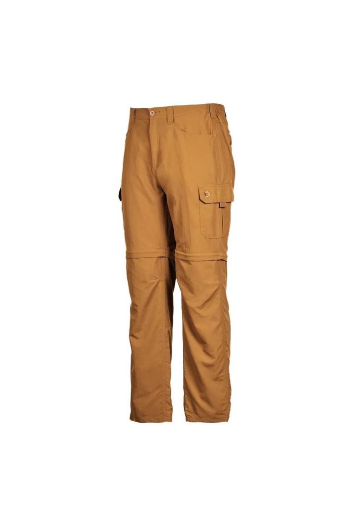 Pantalón Desmontable Hombre Takora Mostaza Doite-1