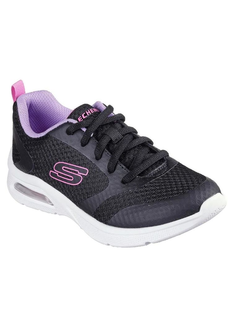 Zapatilla Kids Microspec Max Negro Skechers-1