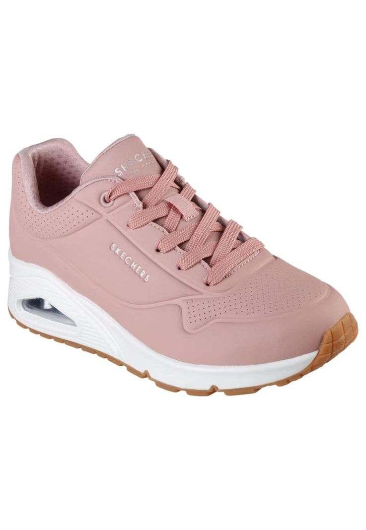 Zapatilla Mujer Uno Stand Rosa Skechers-1