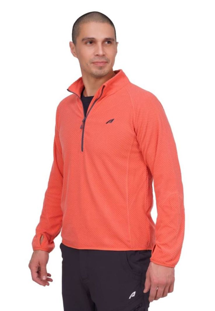 Poleron Hombre Duero 3 Salmon Aparso
