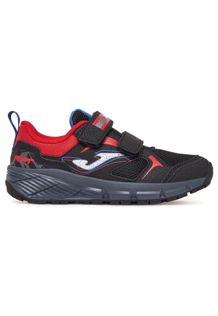 Zapatilla Trail Running Kids Rift Negro Rojo Joma-0