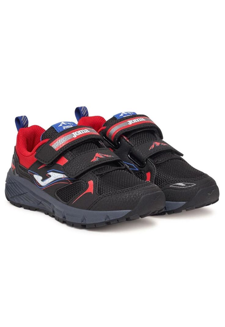 Zapatilla Trail Running Kids Rift Negro Rojo Joma-1