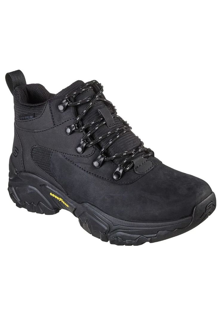 Botín Hombre Terraform Negro Skechers-1