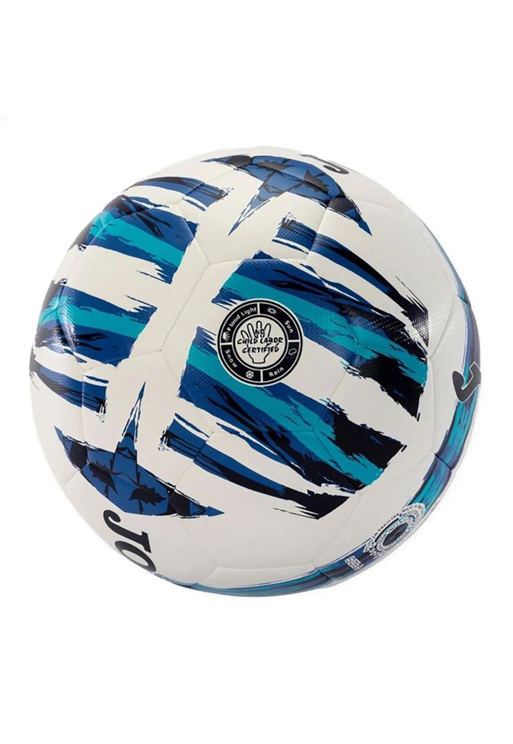 Balón Fútbol U-Light Blanco Azul Joma-2