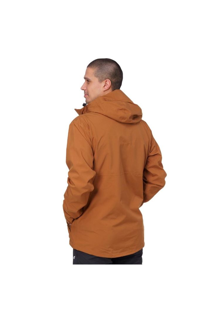 Chaqueta Impermeable Hombre Nagol Café Aparso-1