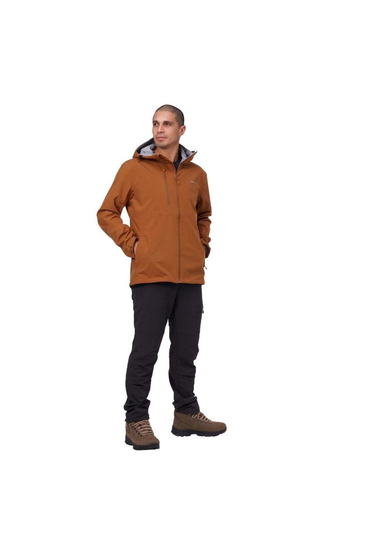 Chaqueta Impermeable Hombre Nagol Café Aparso-2