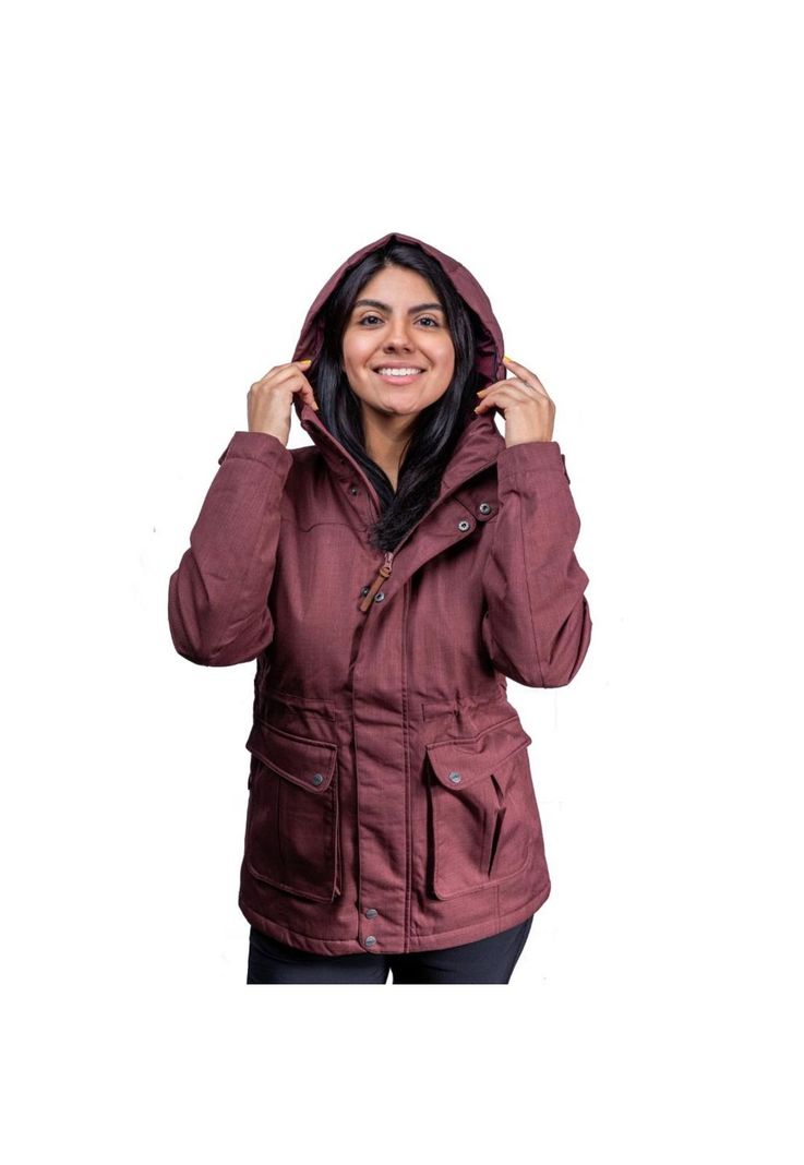 Chaqueta Mujer Andorra Therm Ladrillo Aparso-0