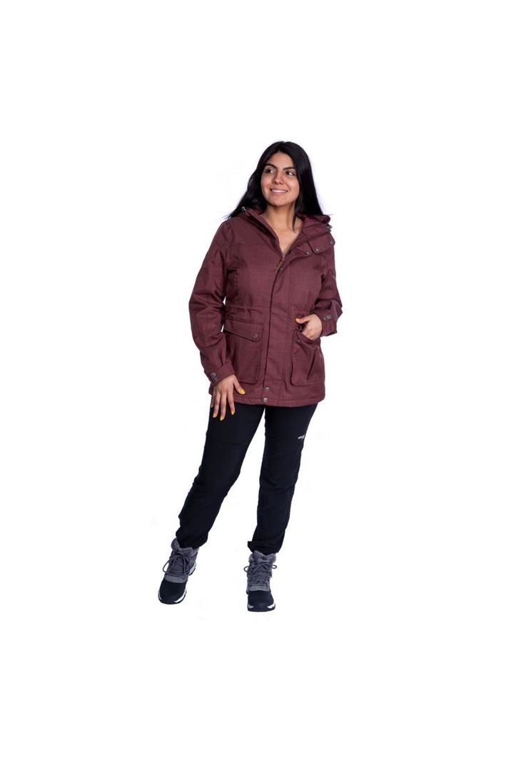 Chaqueta Mujer Andorra Therm Ladrillo Aparso-2