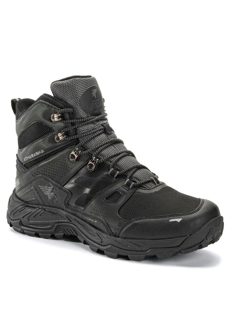 Botín Outdoor Hombre Athabaska Negro Joma-1