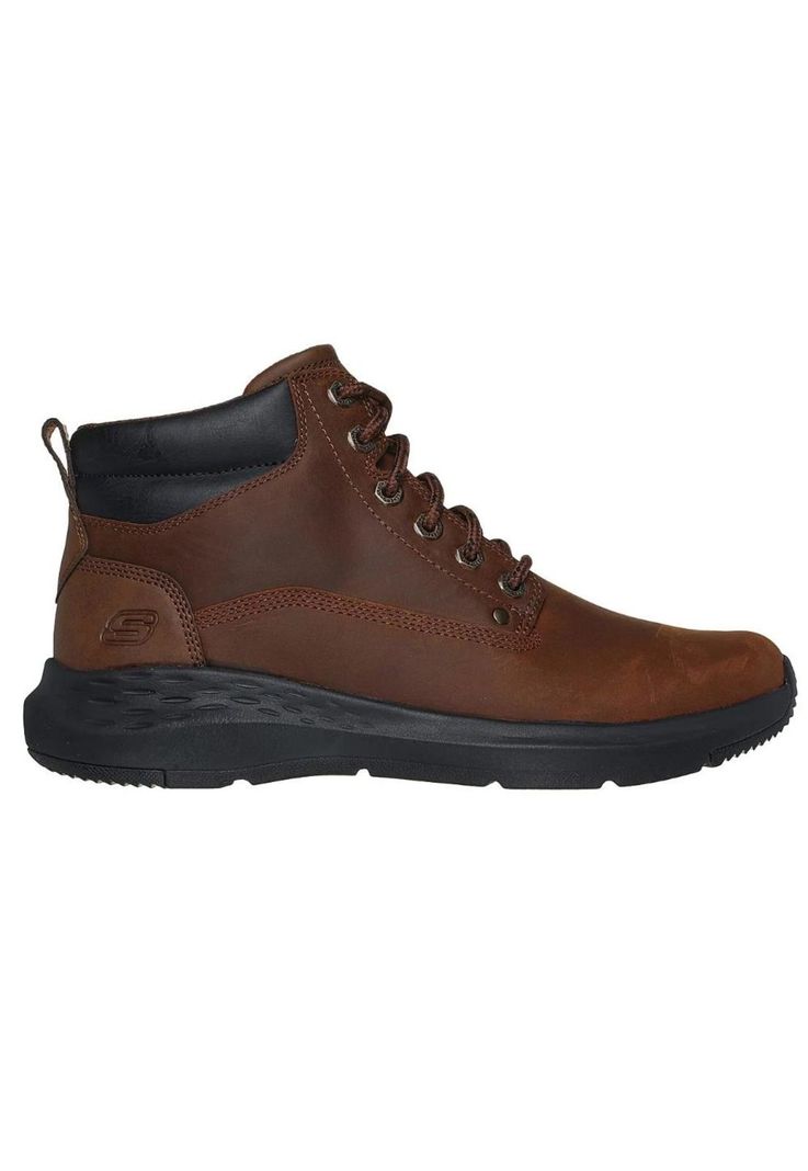 Botín Hombre Parson Café Skechers-0