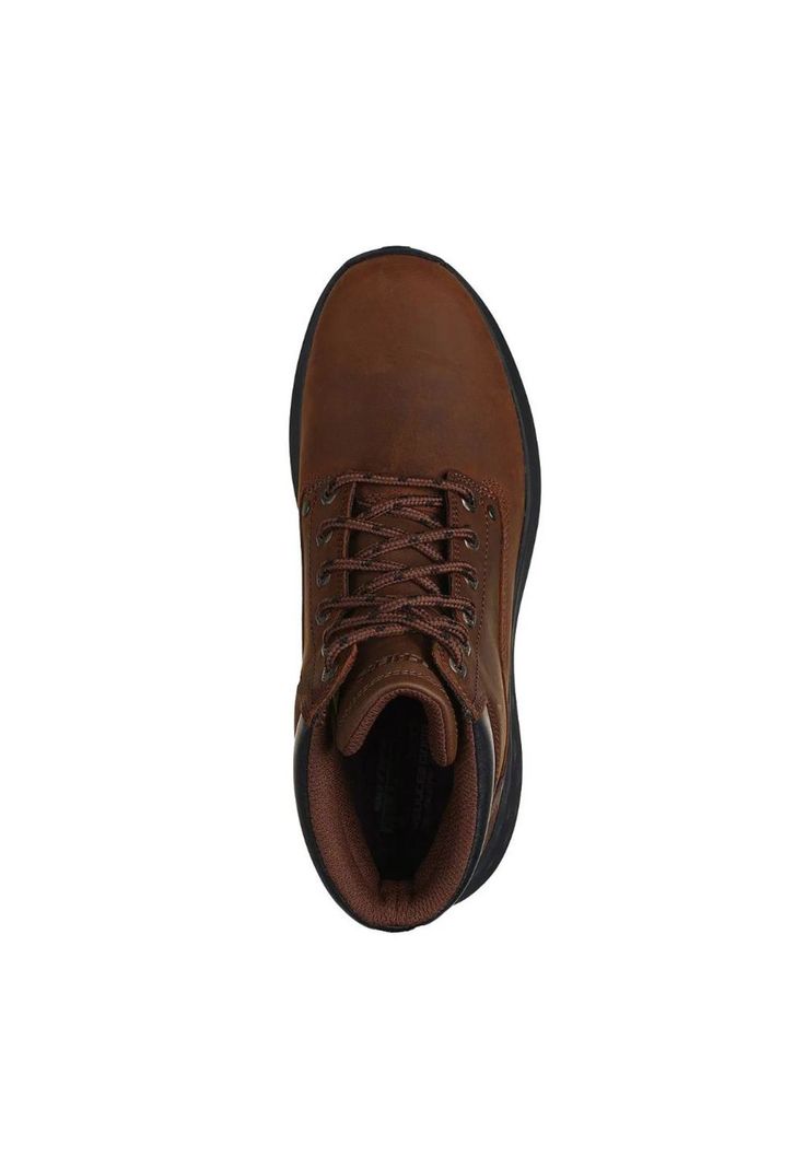 Botín Hombre Parson Café Skechers-2