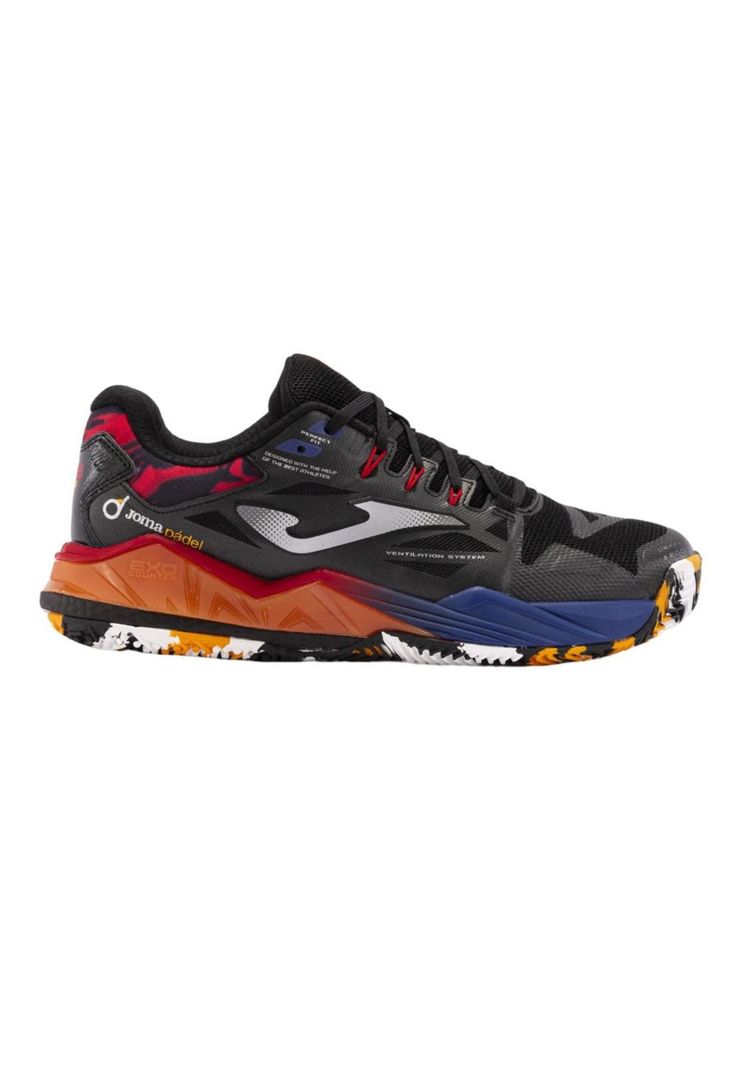 Zapatilla Pádel Hombre Spin 24 Negro Joma-0