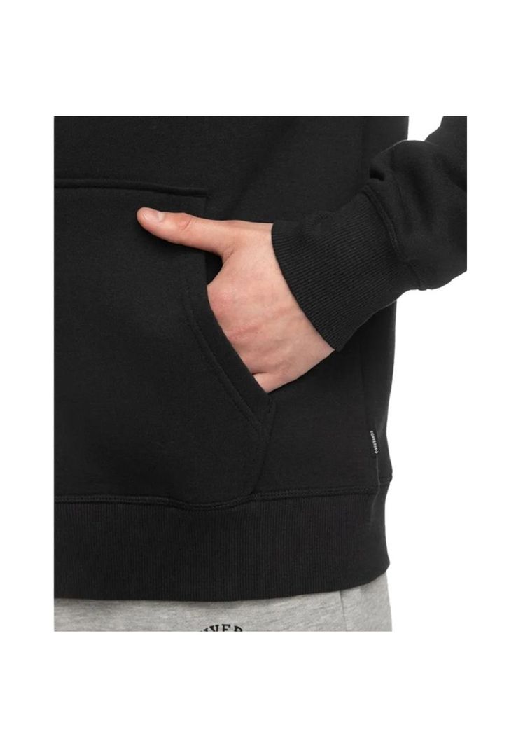 Polerón Hoodie Core Full Zip Negro Converse-1