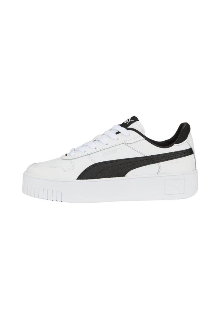 Zapatilla Mujer Carina Street Blanco Negro Puma-0