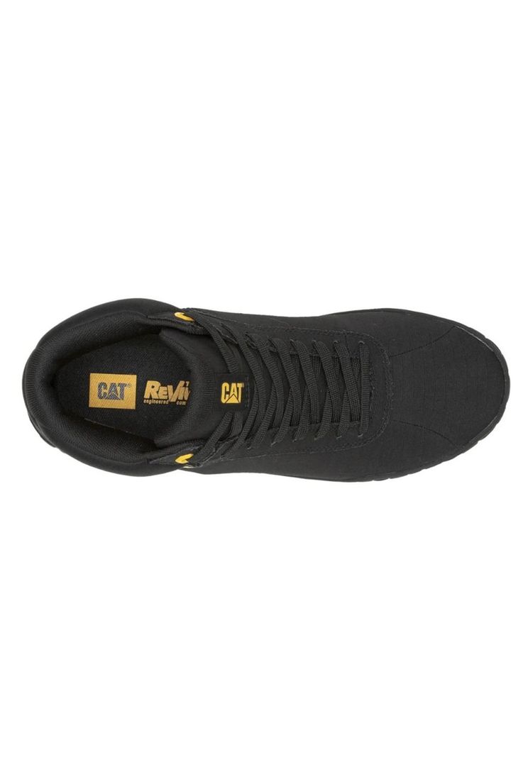Zapatilla Hombre Hex Mid Canvas Negro Cat-2