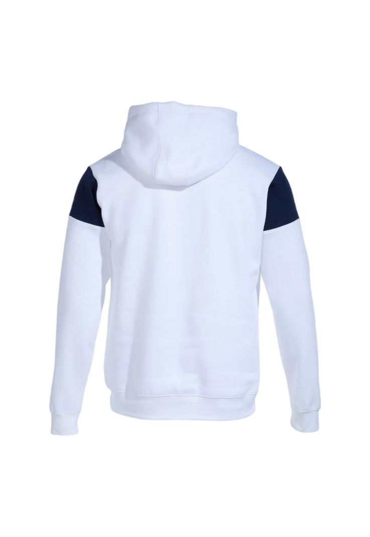 Polerón Hoodie Hombre Crew V Blanco Joma-1