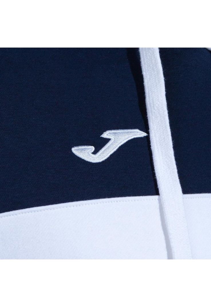 Polerón Hoodie Hombre Crew V Blanco Joma-2