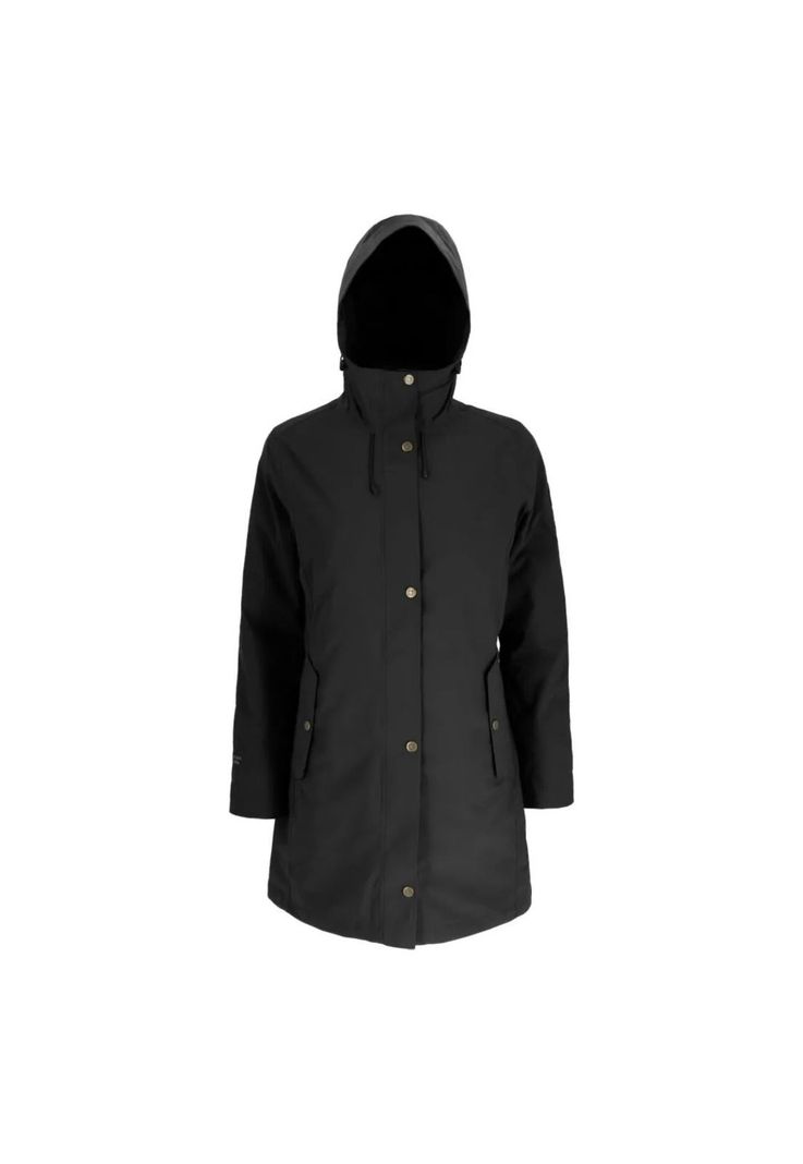 Chaqueta 3 en 1 Skien Mujer Negro Doite-0