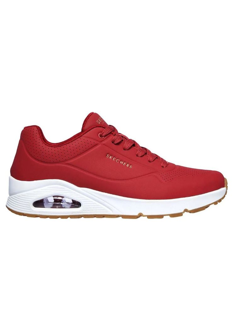 Zapatilla Hombre Stand On Air Rojo Skechers-0