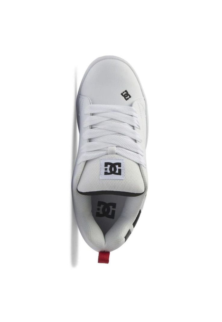 Zapatilla Hombre Court Graffik Blanco Negro DC-2
