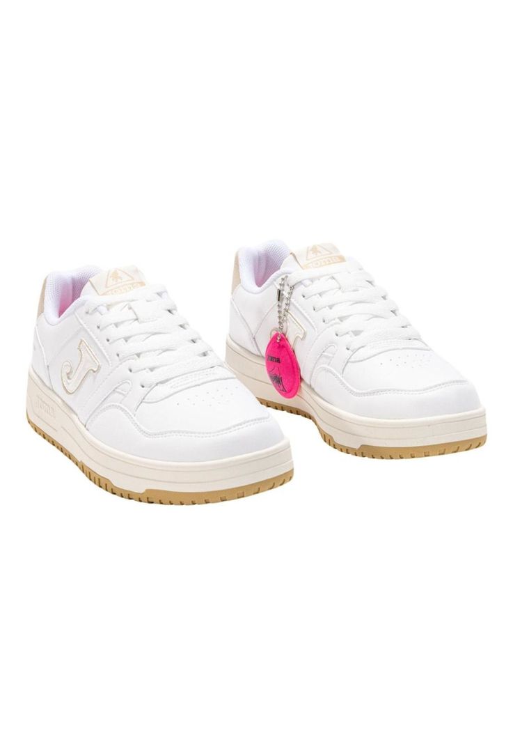 Zapatilla Urbana Mujer C. Platea Low Blanco Oro Joma-1