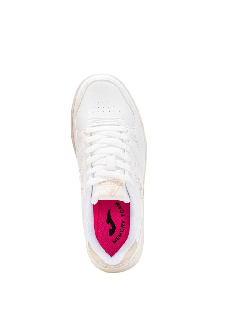 Zapatilla Urbana Mujer C. Platea Low Blanco Oro Joma-2