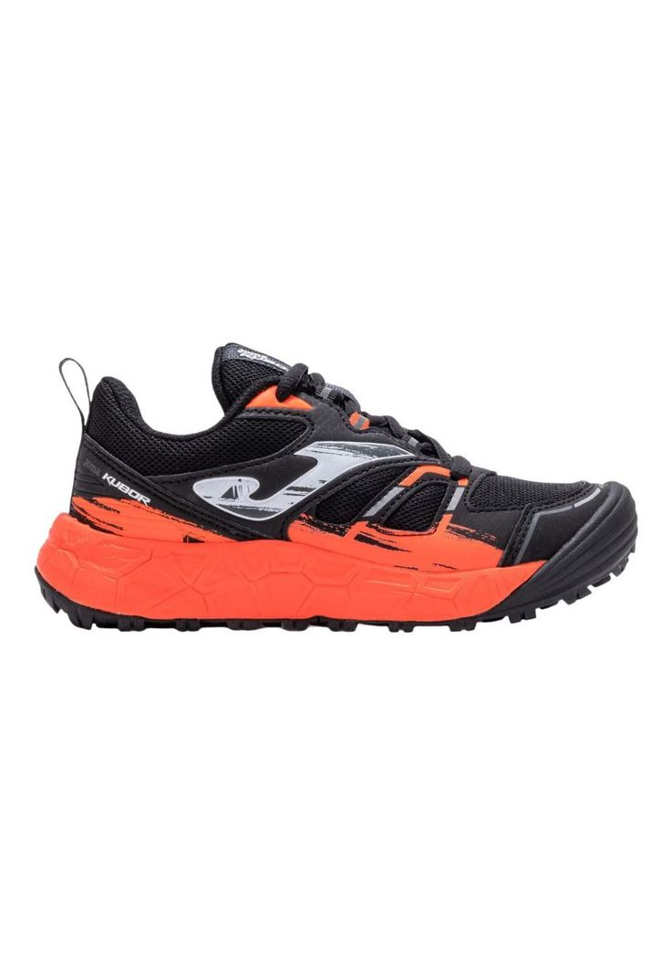 Zapatilla Trail Running Kids Kubor Negro Naranjo Joma-0