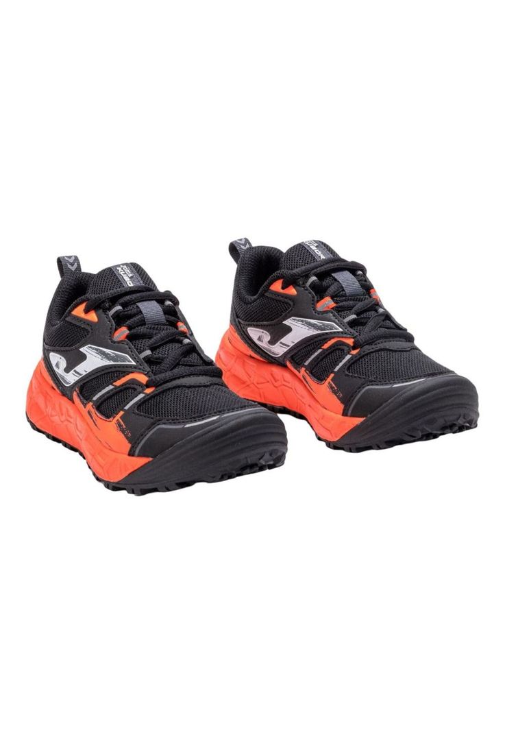 Zapatilla Trail Running Kids Kubor Negro Naranjo Joma-1