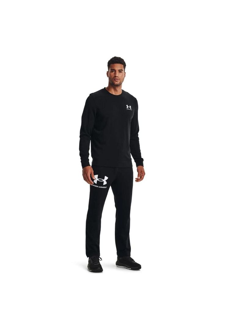 Polerón Hombre UA Rivel Terry Negro Under Armour-3