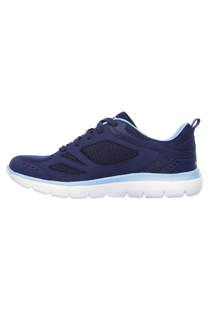 Zapatilla Mujer Summits Azul Skechers-1