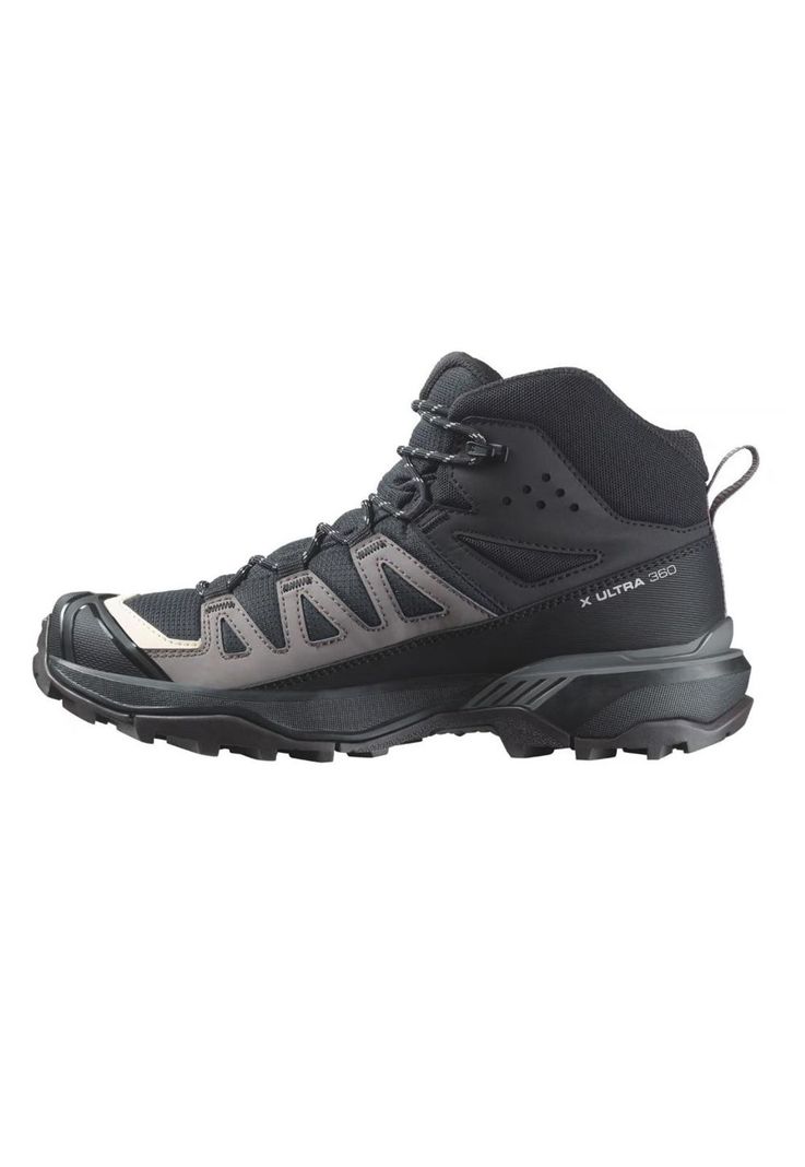Botín Mujer X Ultra 360 Mid Negro Salomon-2