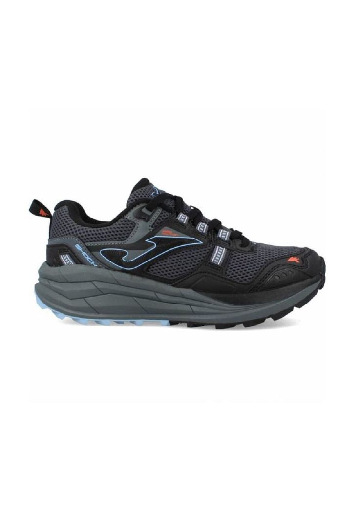 Zapatilla Trail Mujer Shock Negro Joma-0