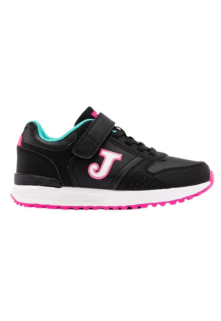 Zapatilla Kids Tornado Negro Fucsia Joma-0