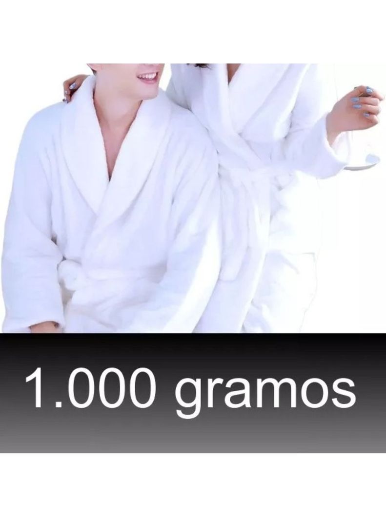 Bata Soft de Algodón 1000g. Comodidad Ligera -2