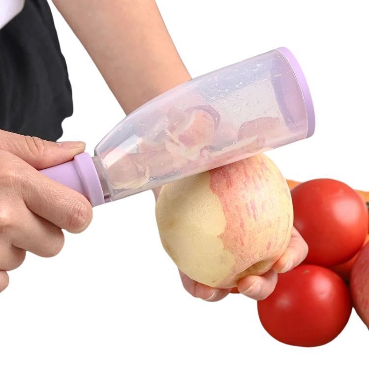 Pelador de Frutas y Verduras con Contenedor-1